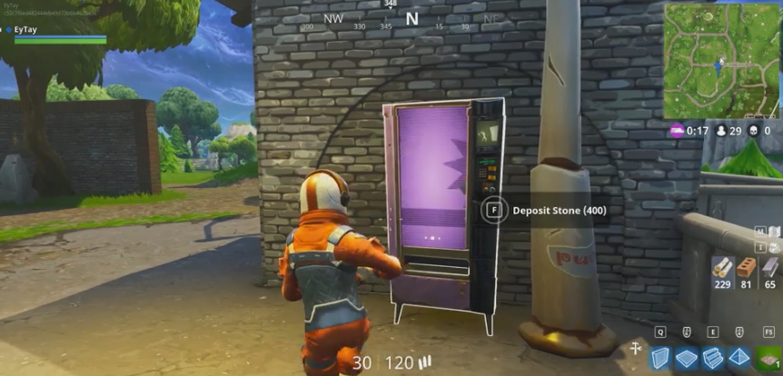El vending llega al sector de los videojuegos con Fornite