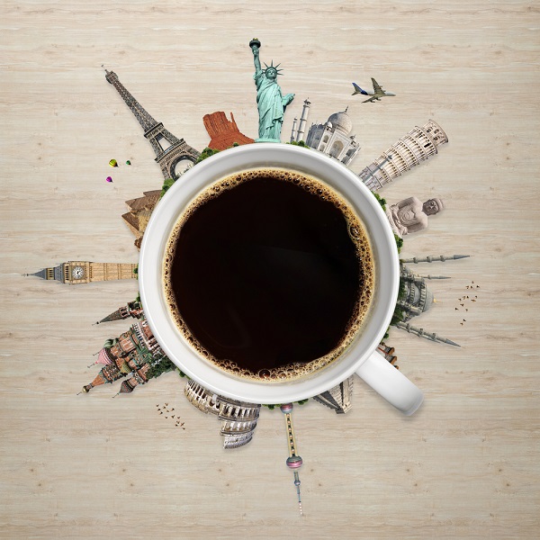 La vuelta al mundo en una taza de café