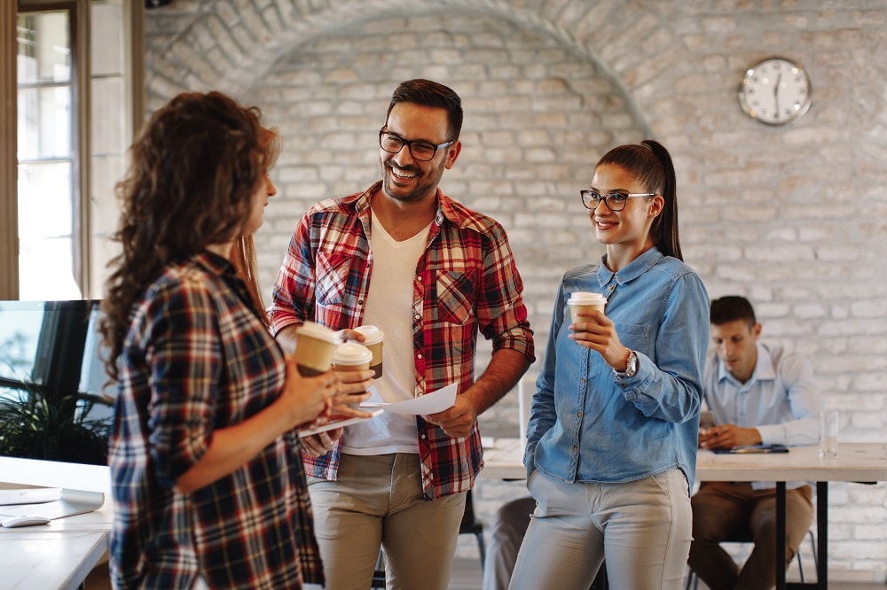 El descanso del café aumenta la productividad