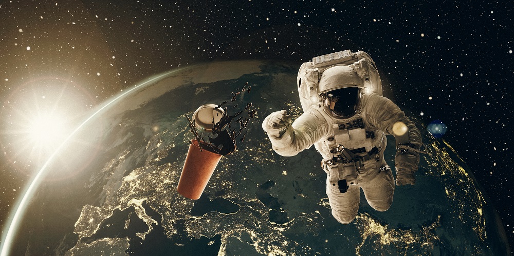 La Estación Espacial Internacional recibe el café con más cafeína del mundo