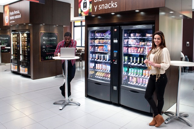 El vending se adapta a las necesidades del cliente de cada sector