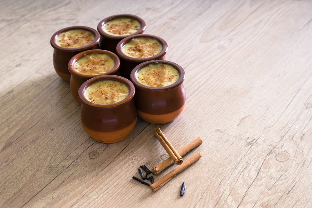 Recetas con café: Natillas de café con galleta