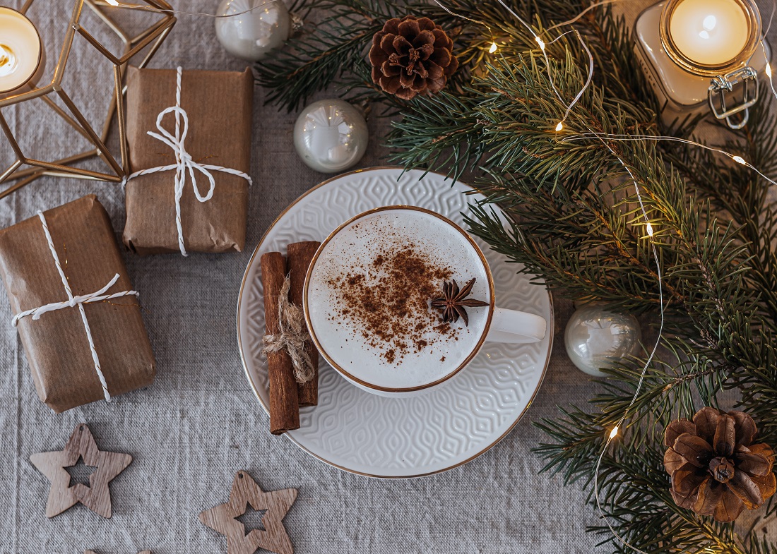 Disfruta del final de la Navidad a través del café